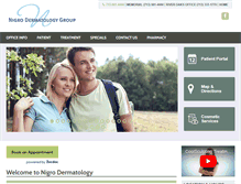 Tablet Screenshot of nigroderm.com